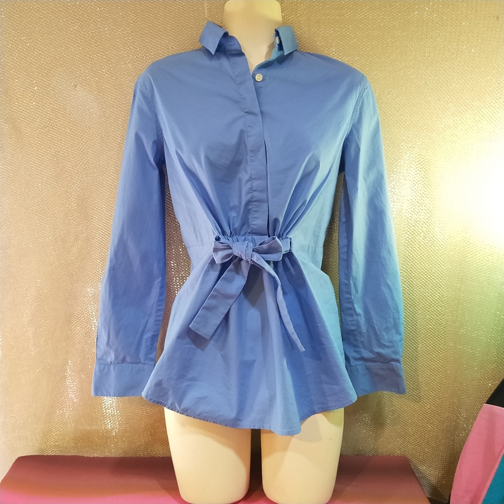 Club Monaco Blue Shirt Xs